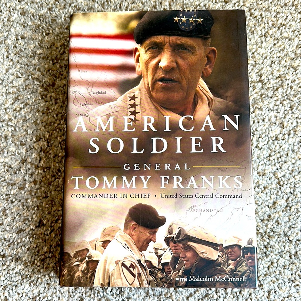 Hardcover AMERICAN SOLDIER Book
